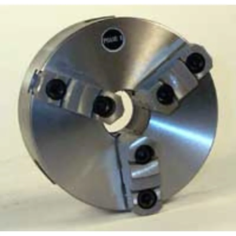 Phase II 3 Jaw 10 Plain Back Chuck with 3.15 Center Hole - 559-115